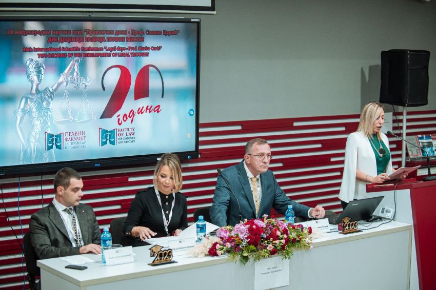 „Pravnički dani – prof. dr Slavko Carić“ – tradicija duga 20 godina